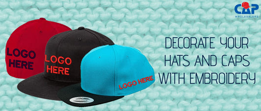 Decorate your Hats and Caps with Embroidery