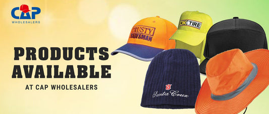 Products available at Cap Wholesalers