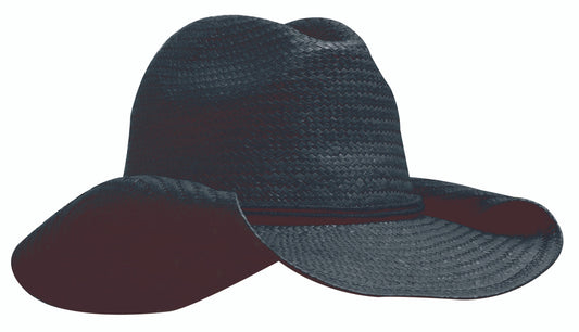 Headwear Ladies Cowboy Straw Cap (4283)-Clearance