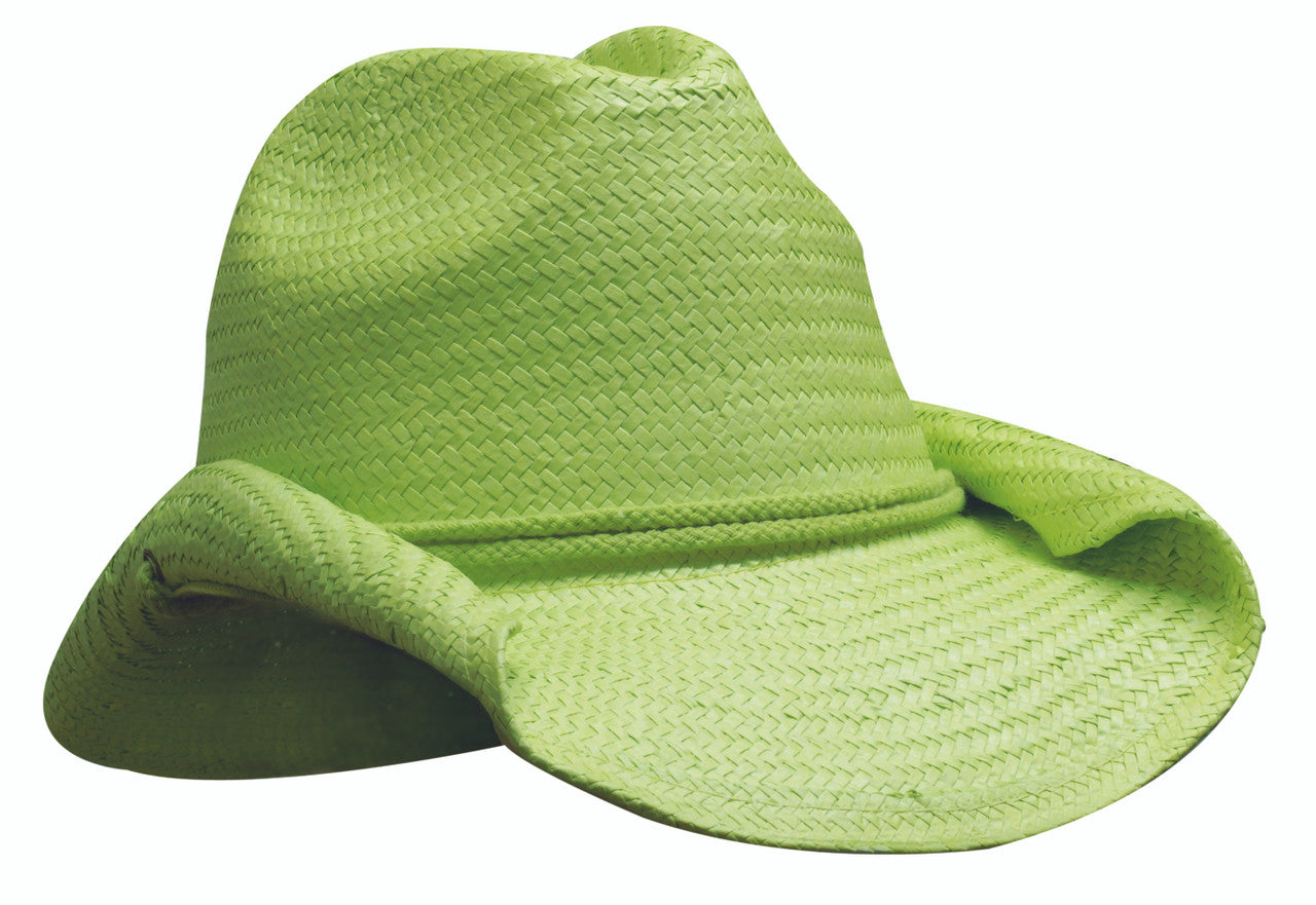 Headwear Ladies Cowboy Straw Cap (4283)-Clearance