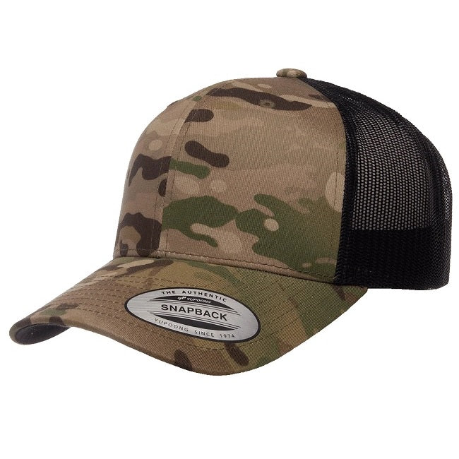 Yupoong Camo Retro Trucker Multicam (6606MC) (Camo)