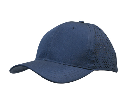 Headwear Sports Ripstop Twill Cap With Triangle Perforations (3977)