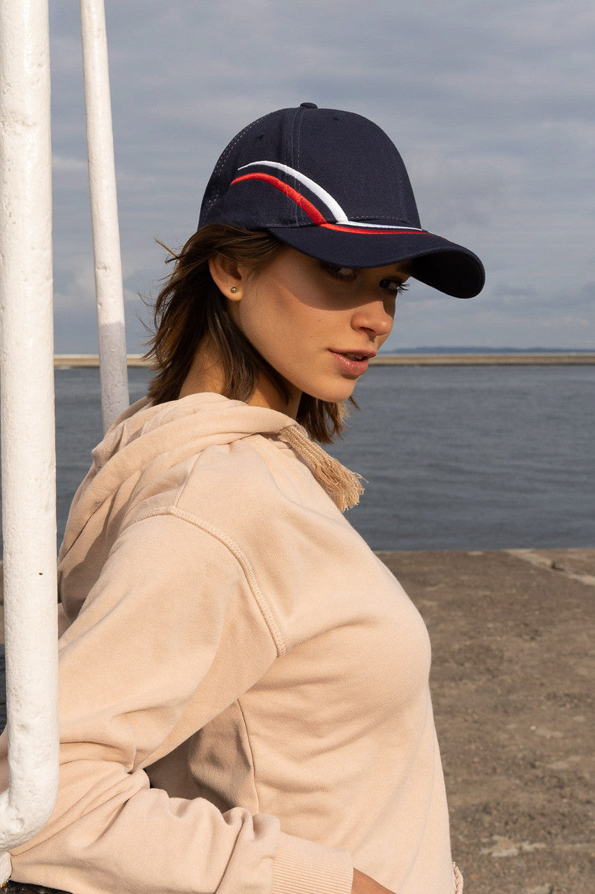 Headwear Brushed Heavy Cotton With Curved Embroidery On Crown And Peak (4075)-Clearance