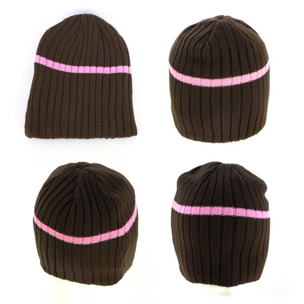Grace Collection Acrylic Cable Knit Beanie-(AH755/HE755 )