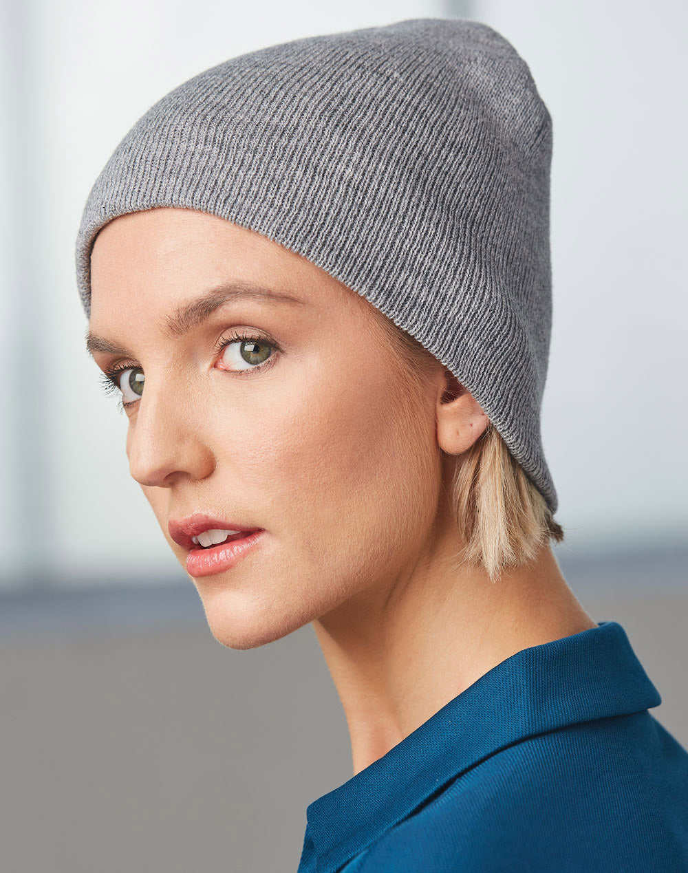 Winning Spirit Marl Slouch Beanie (CH22)