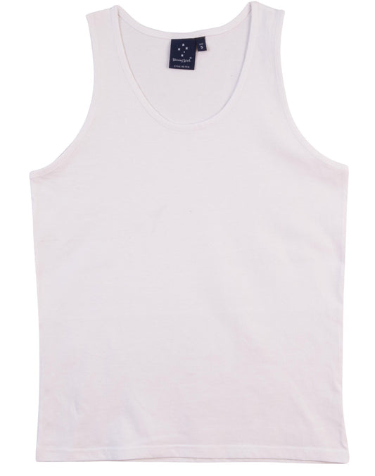 Winning Spirit Men's Trainer's Cotton Singlet (TS18)
