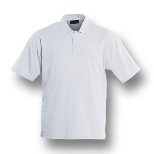 Bocini Plain Colour Poly Face Cotton Backing S/S Polo (CP1601)