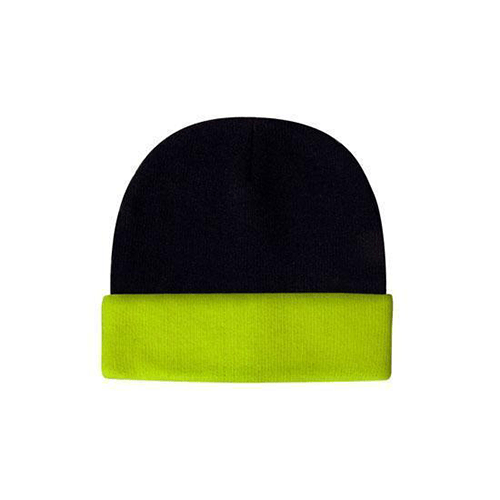 Headwear Luminescent Safety Acrylic Beanie - Toque Cap (3027)