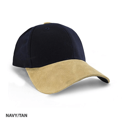 Grace Collection Heavy Brushed Cotton Suede Peak Cap-(AH010/HE010 )