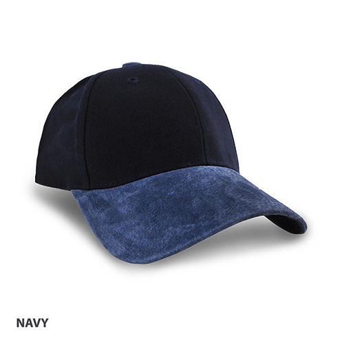 Grace Collection   Heavy Brushed Cotton Suede Peak Cap-(AH010/HE010 )