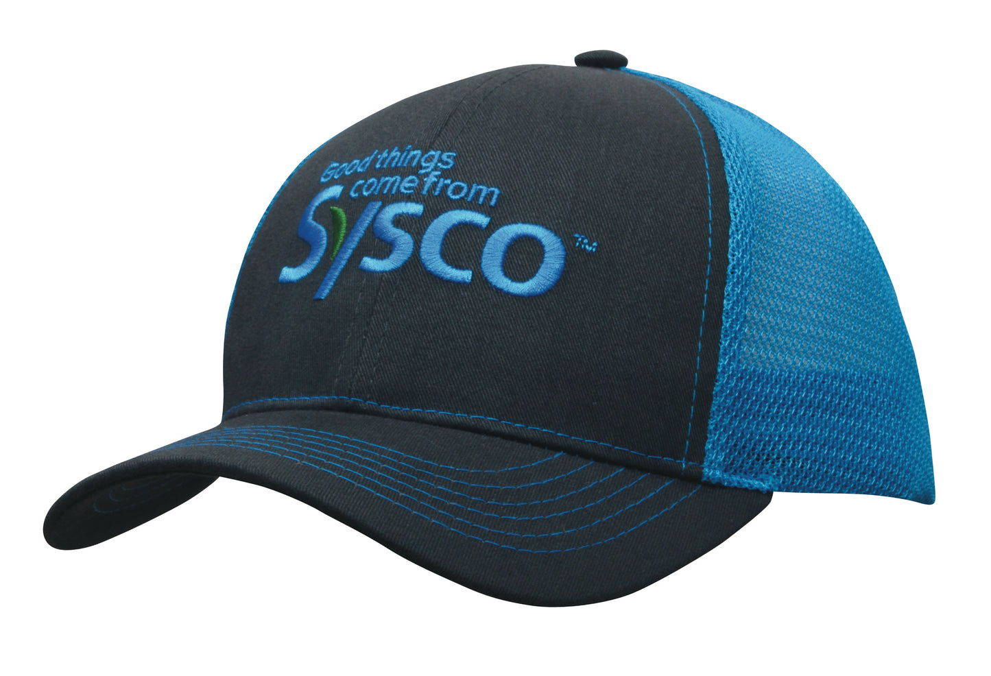 Headwear Brushed Cotton With Mesh Back Cap (4002)