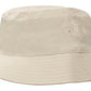 Headwear-Headwear Breathable Poly Twill Bucket Hat-Stone / M-Uniform Wholesalers - 7