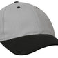 Headwear-Headwear Brushed Heavy Cotton-Grey/Black / Free Size-Uniform Wholesalers - 12