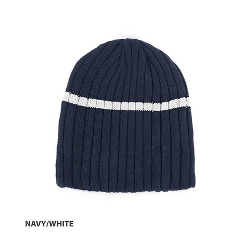 Grace Collection Acrylic Cable Knit Beanie-(AH755/HE755 )