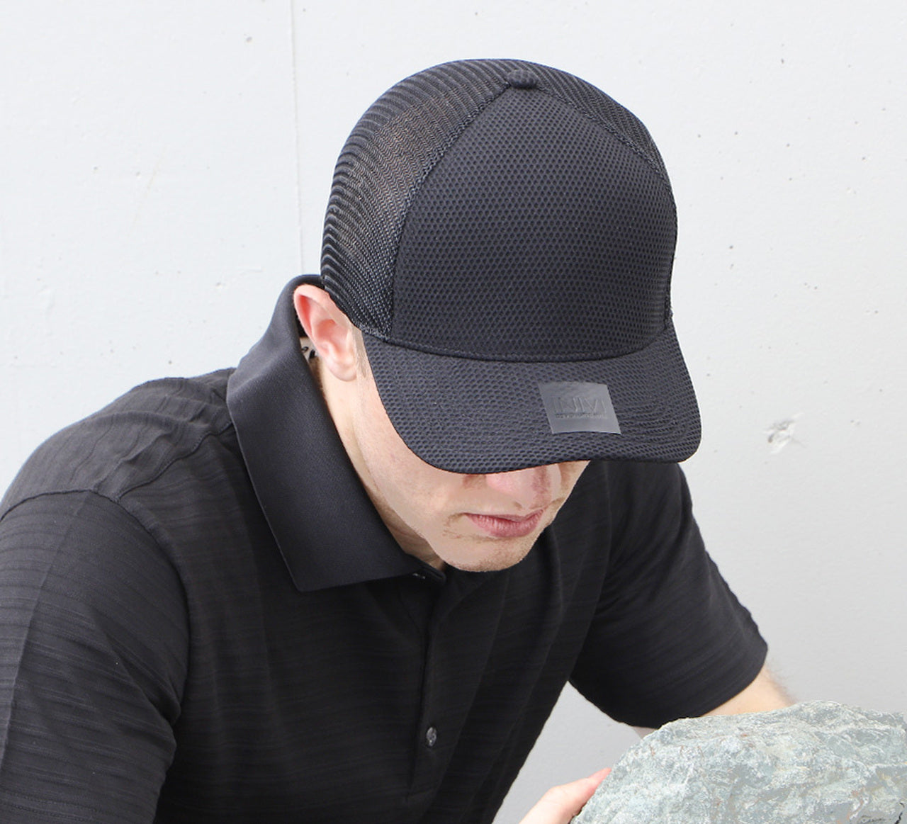 Grace Collection Seamless 2 Panel 3D Mesh Crown/Mesh Snapback (IV103)