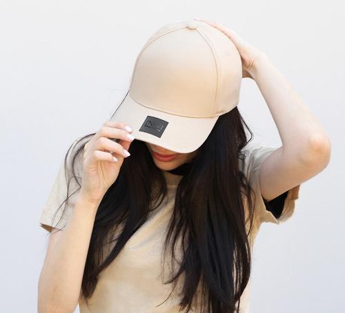 Grace Collection Seamless Front Panel Cotton Spandex Snapback (IV114)