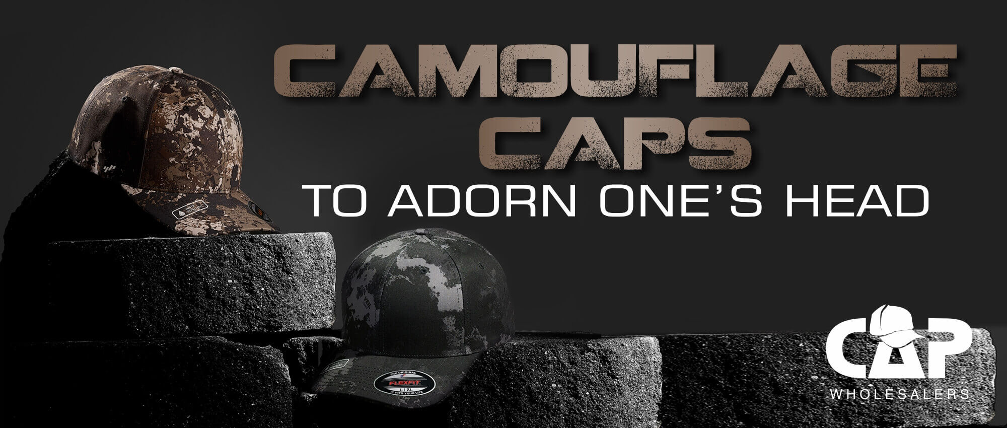 CAMOUFLAGE CAPS TO ADORN ONE’S HEAD – Cap Wholesalers