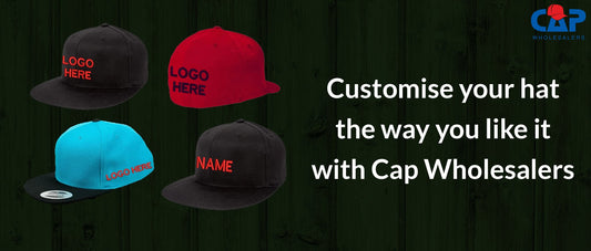 Customize your hat the way you like it with Cap Wholesalers