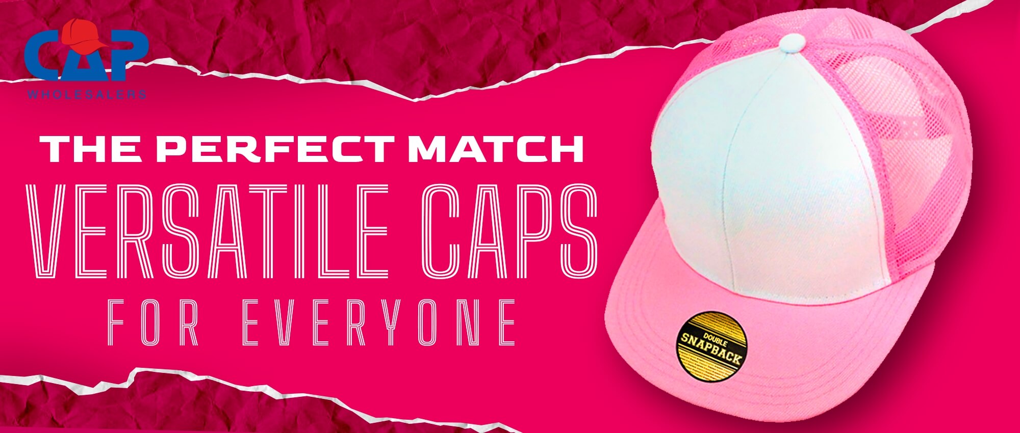THE PERFECT MATCH - VERSATILE CAPS FOR EVERYONE – Cap Wholesalers