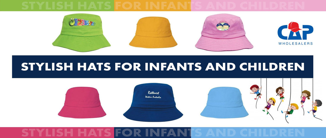 Stylish Hats for Infants and Children now at Cap wholesalers