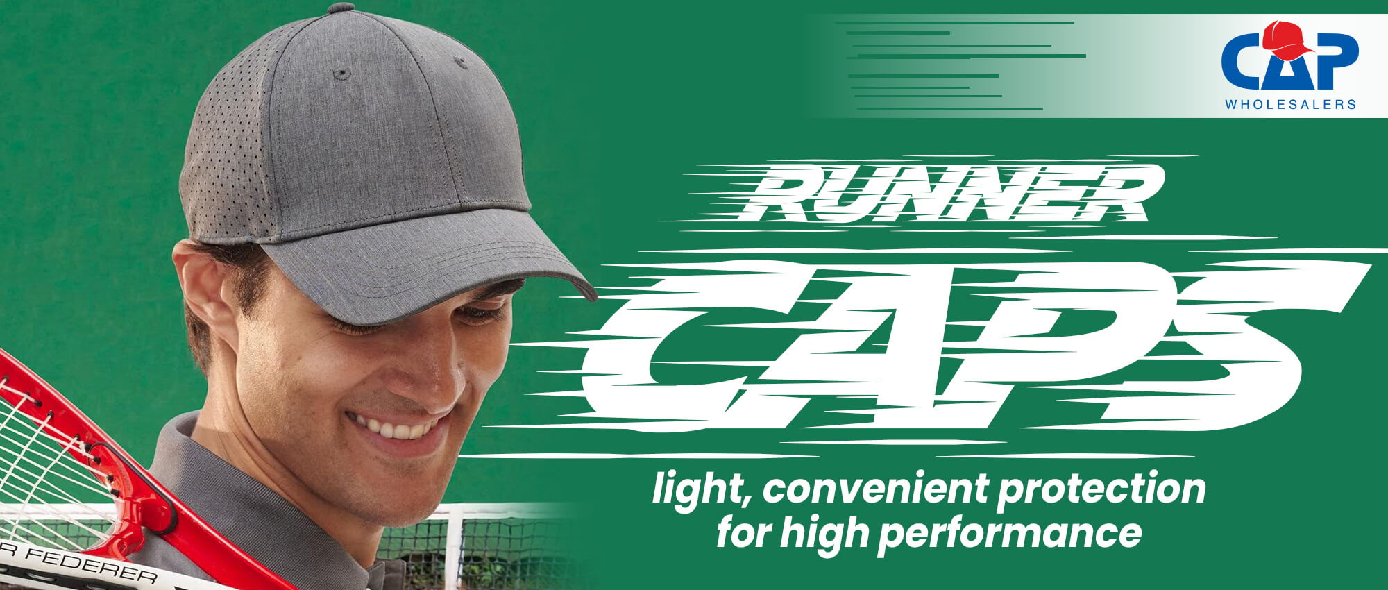 RUNNER CAPS - LIGHT, CONVENIENT PROTECTION FOR HIGH PERFORMANCE – Cap ...