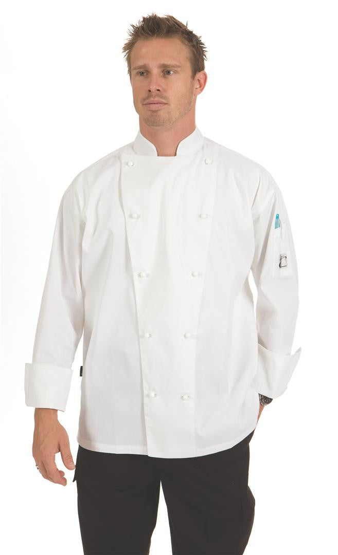 Dnc Workwear Traditional Short Sleeve Chef Jacket -1101