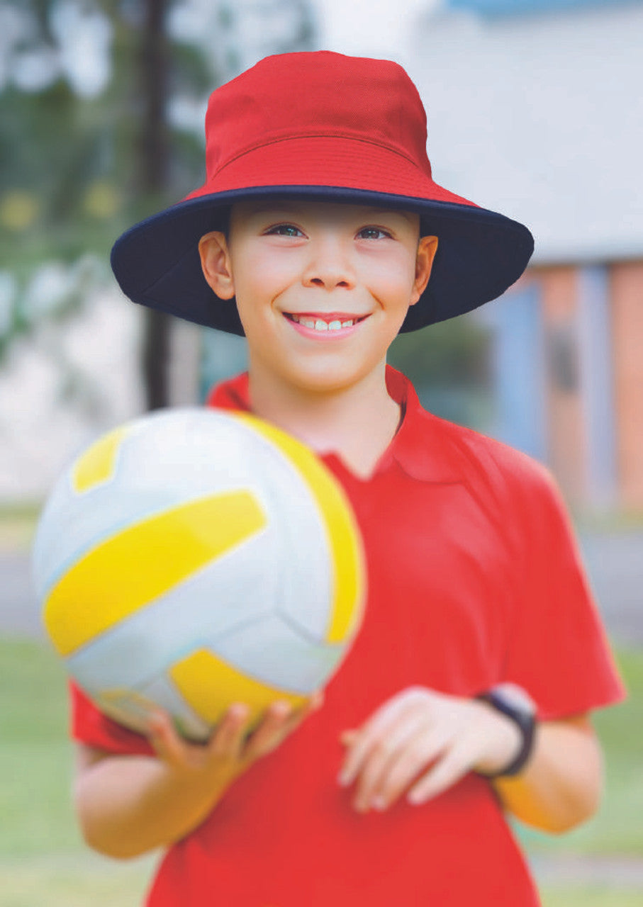 Headwear Reversible Breathable Poly Twill Bucket Hat (3935)