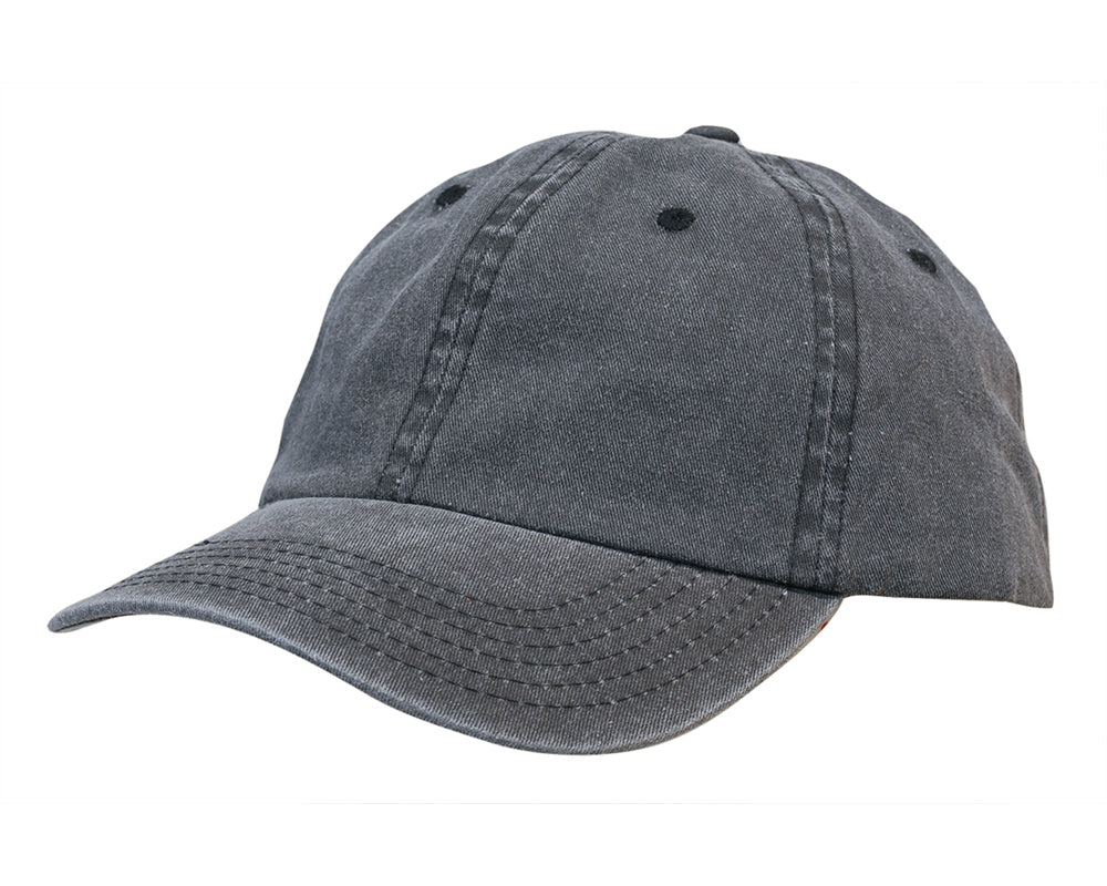 Headwear Enzyme Washed Pigment Dyed Cotton Twill Cap (3968)