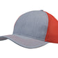 Headwear Light Brushed Poly Cotton Marle Cap With Honeycomb Mesh Back (3971)