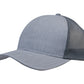 Headwear Light Brushed Poly Cotton Marle Cap With Honeycomb Mesh Back (3971)