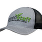 Headwear Light Brushed Poly Cotton Marle Cap With Honeycomb Mesh Back (3971)