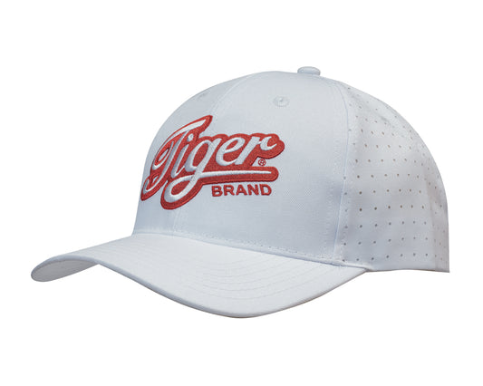 Headwear Breathable Poly Twill Cap With Circle Perforations (3975)
