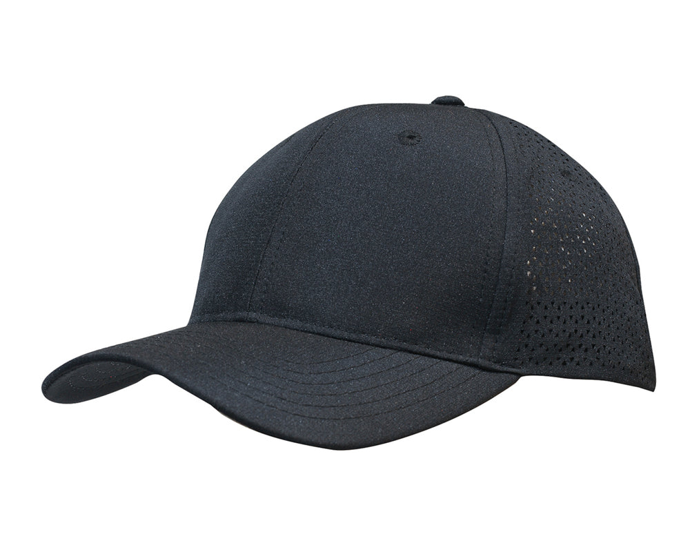 Headwear-Sports-Ripstop-Twill-Cap-With-Triangle-Perforations