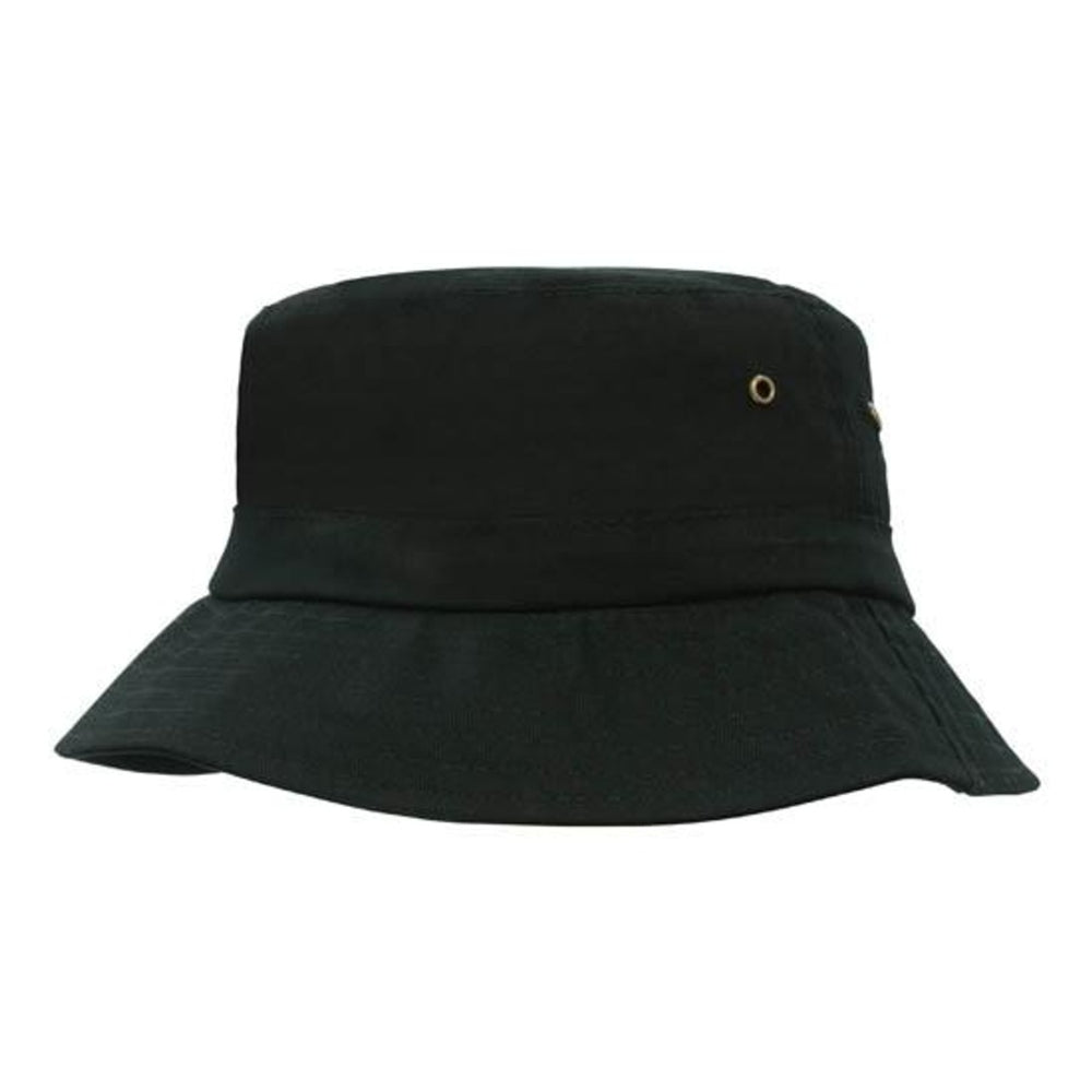 Headwear-Brushed-Sports-Twill-Youth-Bucket-Hat