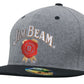 Headwear Grey Marle Flannel With Snap Back Pro Styling (4135)-Clearance