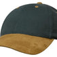 Headwear Brushed Heavy Cotton With Suede Peak Cap (4200)