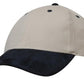 Headwear Brushed Heavy Cotton With Suede Peak Cap (4200)