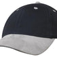 Headwear Brushed Heavy Cotton With Suede Peak Cap (4200)