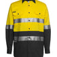 Jb's Hi Vis Long Sleeve (D+N) 150g Work Shirt - Adults (6DNWL)