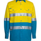 Jb's Hi Vis Long Sleeve (D+N) 150g Work Shirt - Adults (6DNWL)