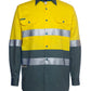 Jb's Hi Vis Long Sleeve (D+N) 150g Work Shirt - Adults (6DNWL)