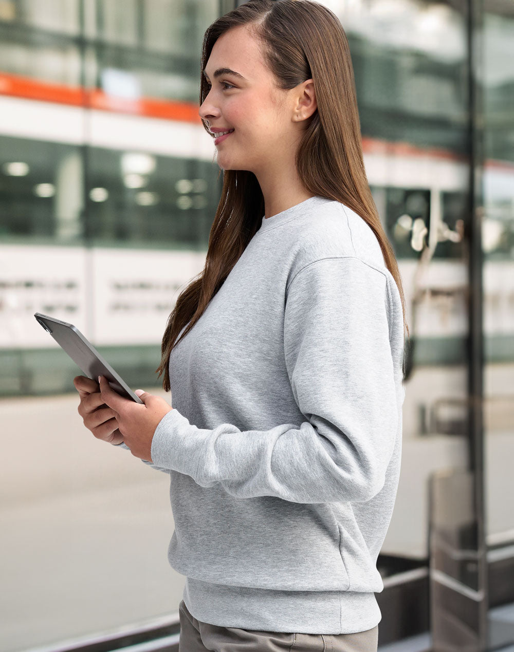 Winning Spirit Unisex' American Style Crew Fleecy Sweat (FL01)