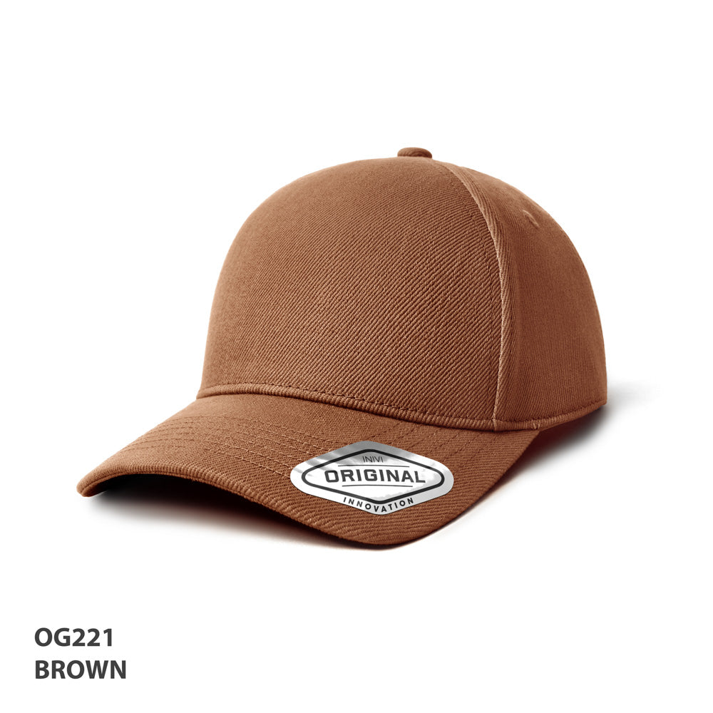Grace Collection Seamless Front Premium Heavy Cotton Cap (OG221)