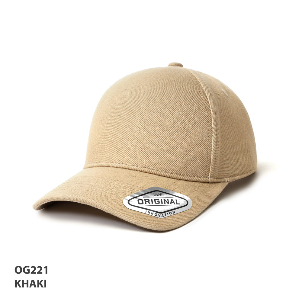 Grace Collection Seamless Front Premium Heavy Cotton Cap (OG221)