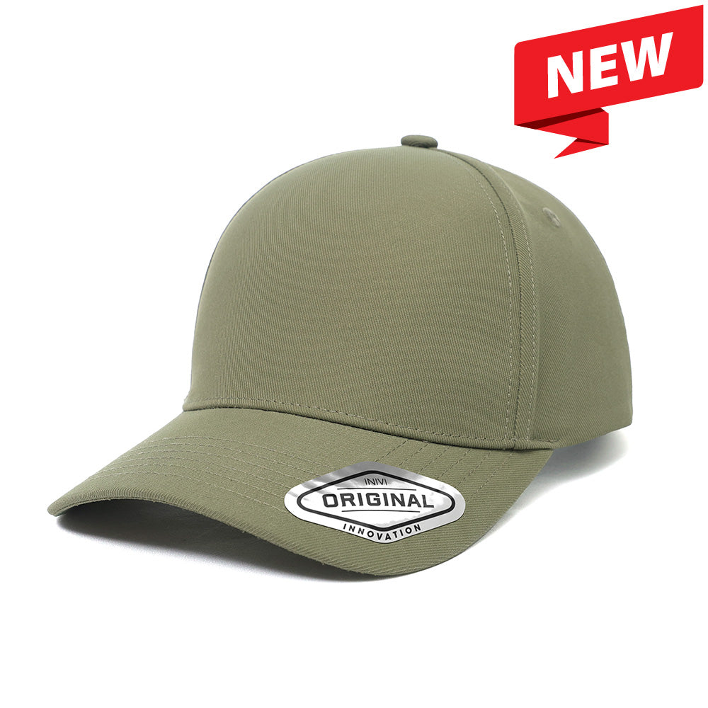 Grace Collection Seamless Front Double Knit Cap (OG233)