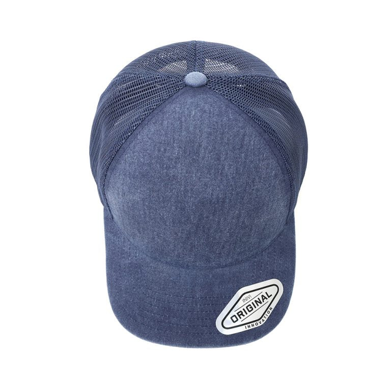 Grace Collection Seamless Front Washed Mesh Cap (OG305)