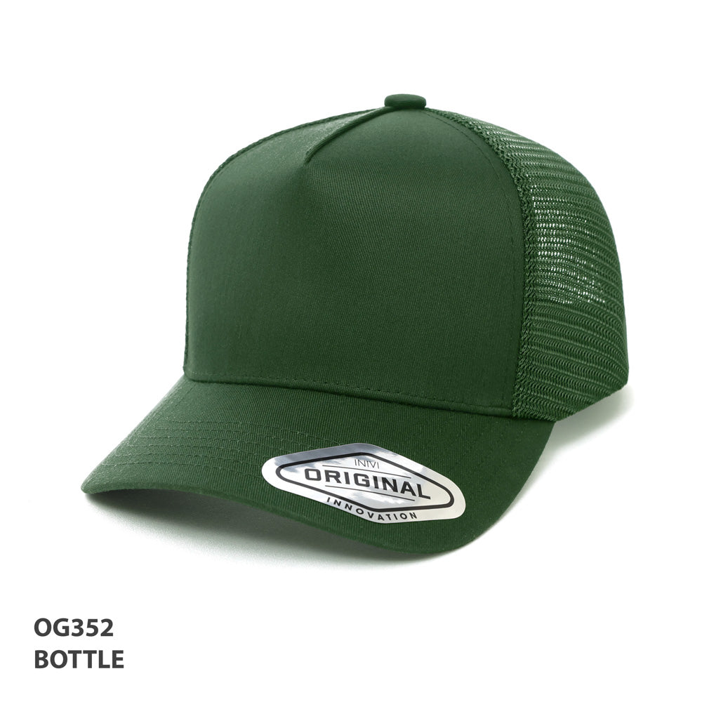 Grace Collection A-Frame Seamless Mesh Cap (OG352)
