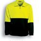 Bocini Hi-Vis Half zip Fleece-(SJ0411)