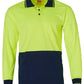Winning Spirit High Visibility Long Sleeve Polo (SW05TD)
