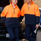 Winning Spirit Hi-Vis Polar Fleece Half Zip Pullover (SW07)